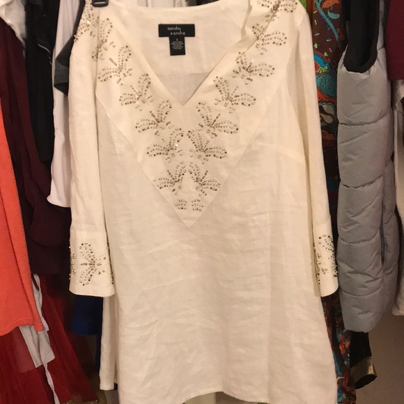 Sandra & Andre beaded shirt - Picture 2 of 2